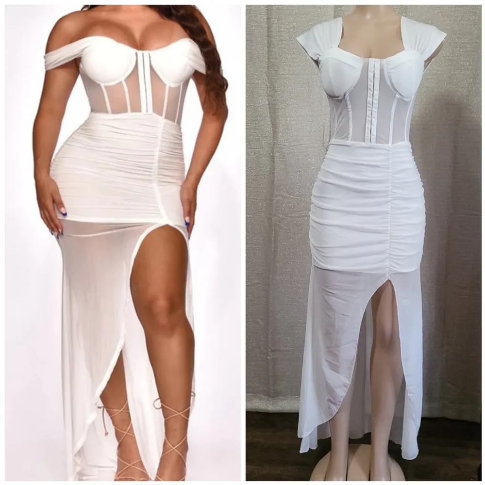 Dress new size S, M, L, XL Available Strech Material. PRICE TODAY ONLY 🚨